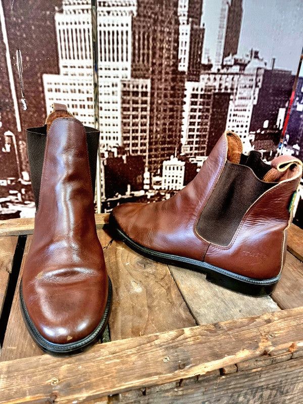 Vintage Tuffa Leather Ankle Boots