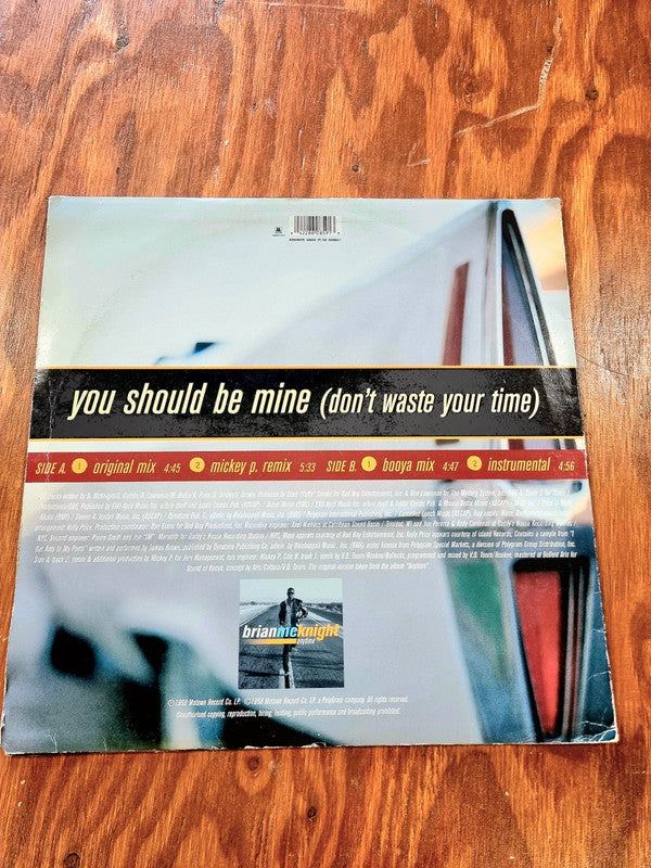 Brian McKnight Featuring Mase – You Should Be Mine Don't Waste Your Time