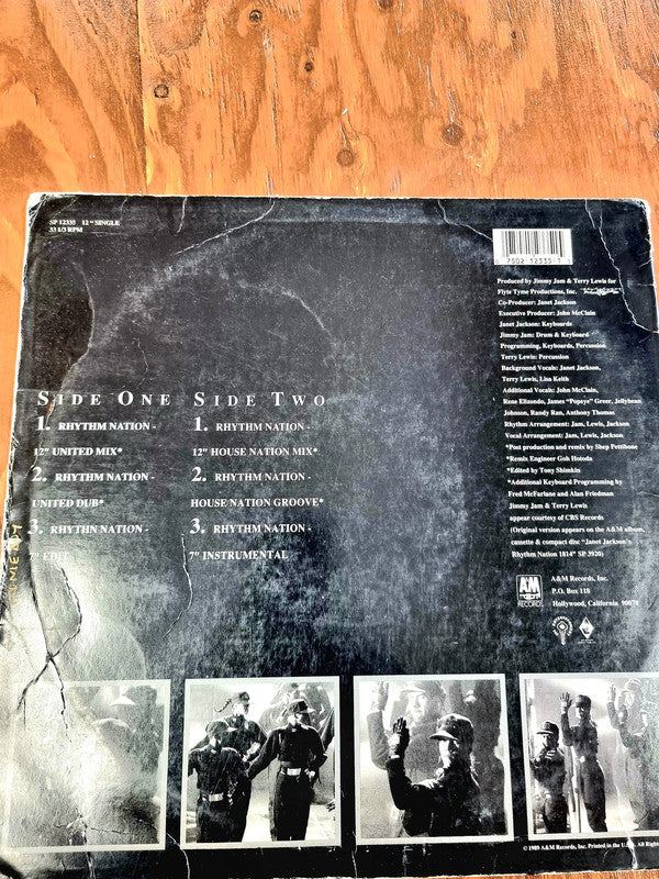 Janet Jackson – Rhythm Nation - Vinyl Record