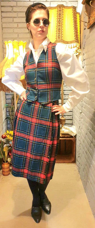 Vintage Laird Porch of Scotland Kilt 2 -Piece Suit