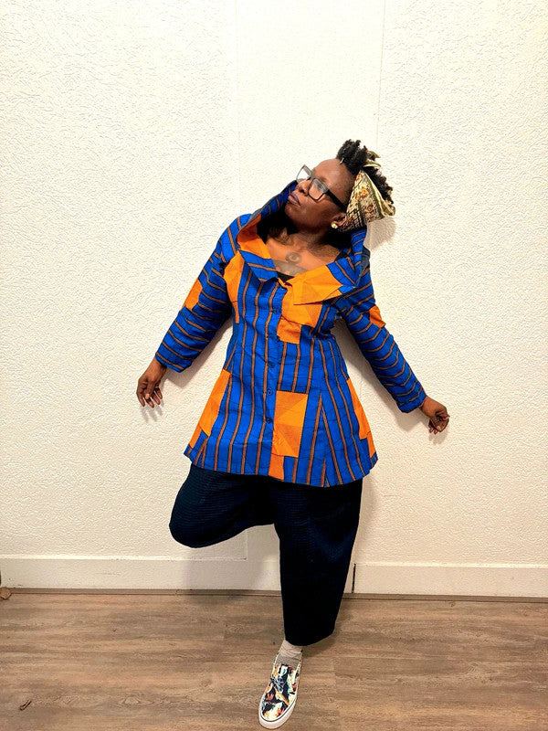 Brand New Ankara African Top