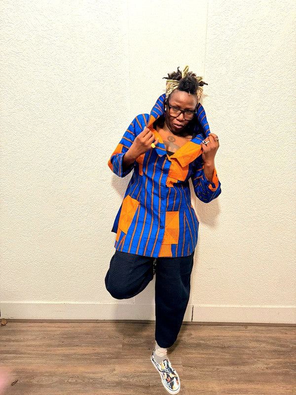 Brand New Ankara African Top