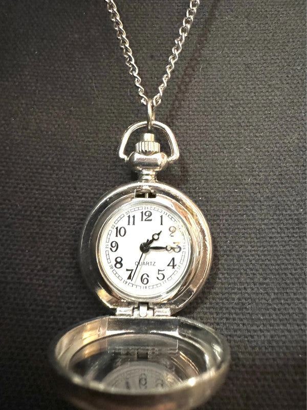 Vintage Pocket Watch Necklace