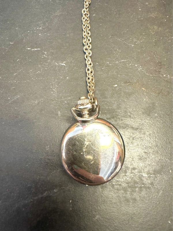 Vintage Pocket Watch Necklace