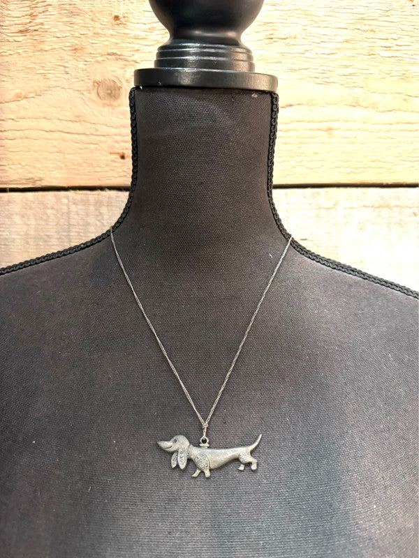 Vintage Dog Necklace