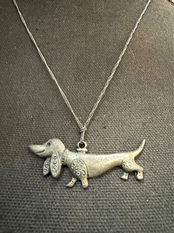 Vintage Dog Necklace