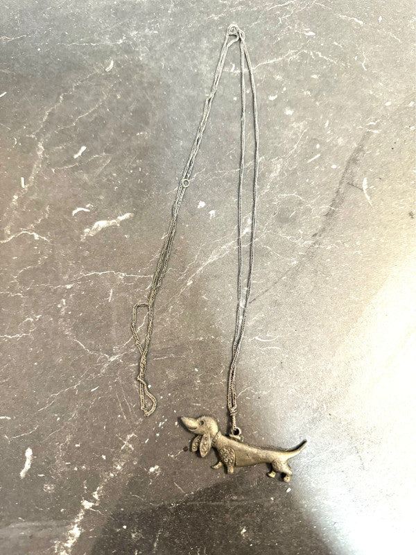 Vintage Dog Necklace