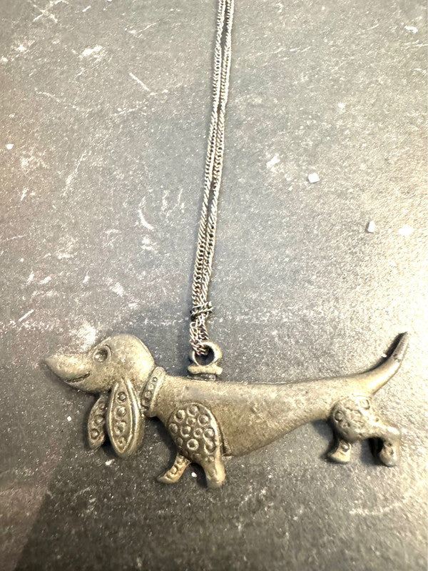 Vintage Dog Necklace