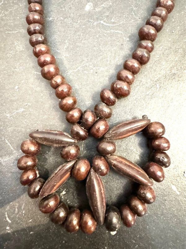 Vintage Wood Necklace