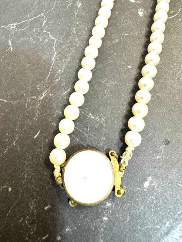 Vintage Pearl Necklace