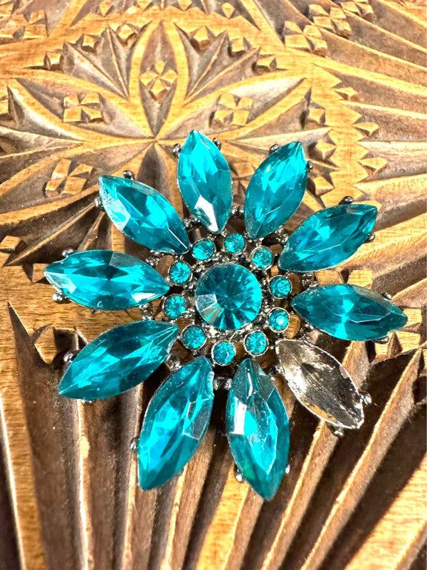 Vintage Flower Brooch