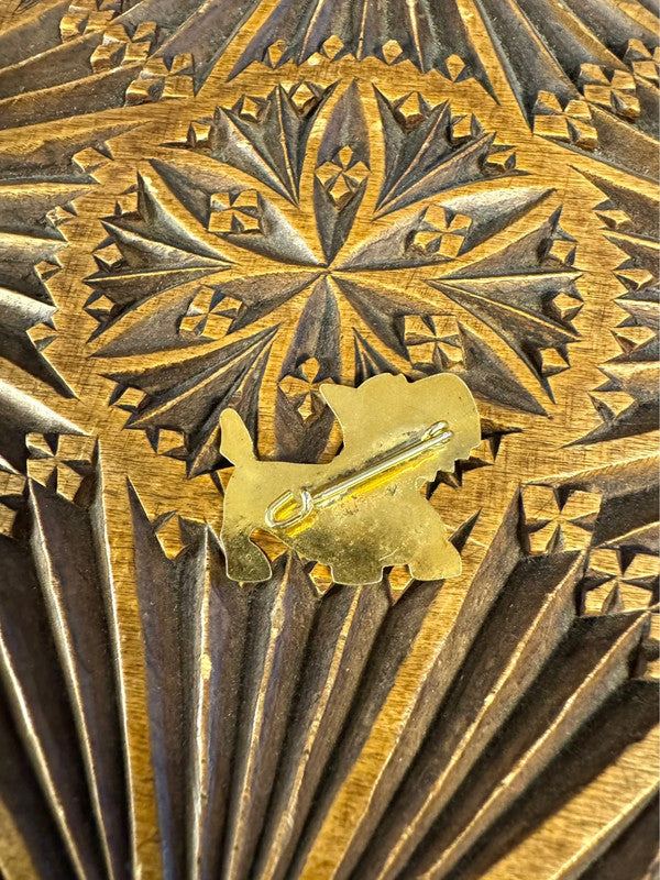 Vintage Dog Brooch