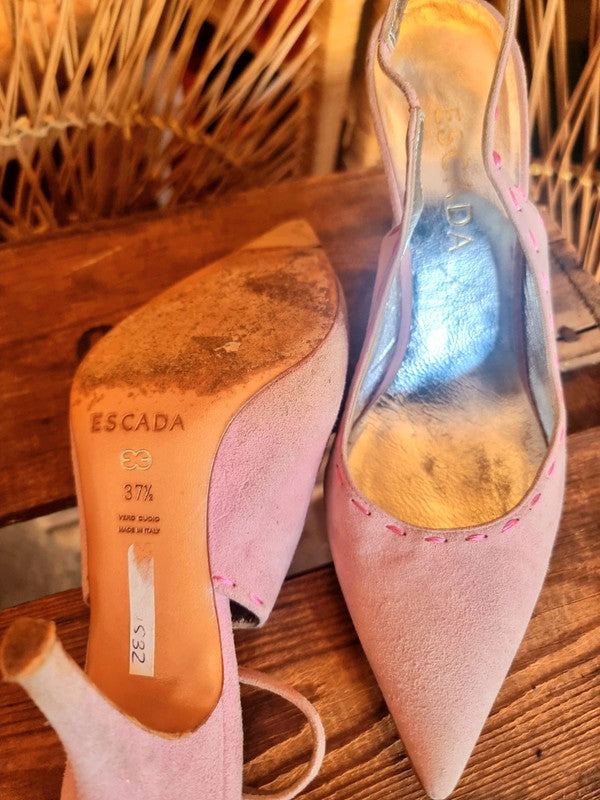 Vintage Escada Slingback Shoes