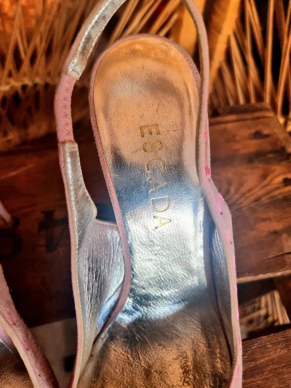 Vintage Escada Slingback Shoes