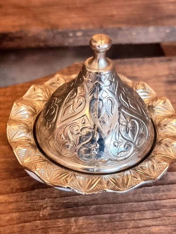 Vintage 90s Traditional Turkish Delight Server