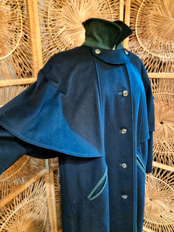 Vintage Lodenfrey Cape Coat