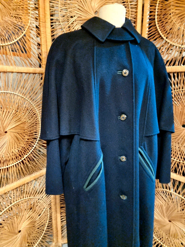 Vintage Lodenfrey Cape Coat