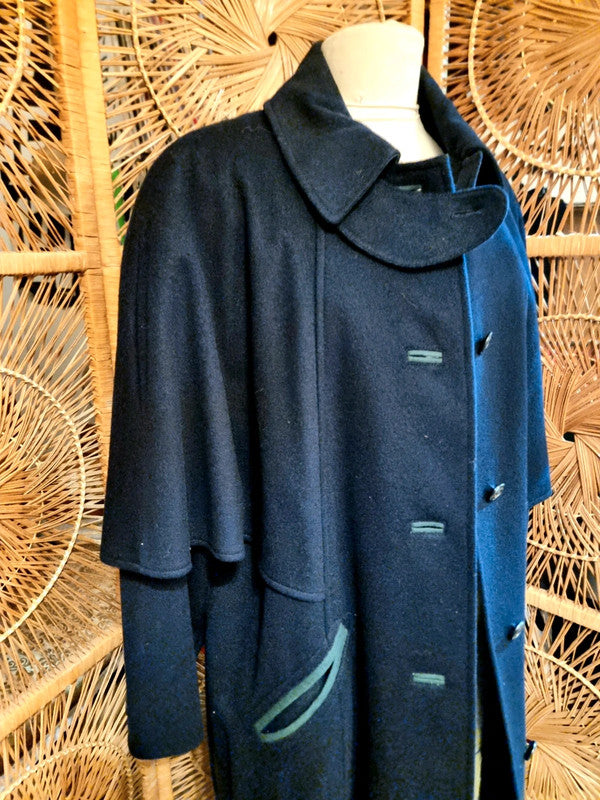 Vintage Lodenfrey Cape Coat