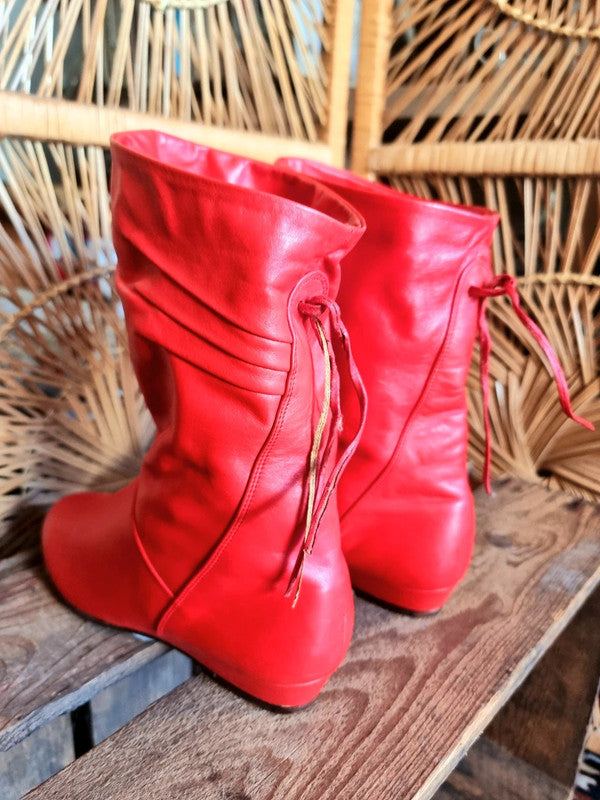 Vintage 80's Ankle Boots