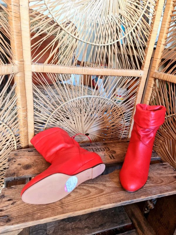 Vintage 80's Ankle Boots