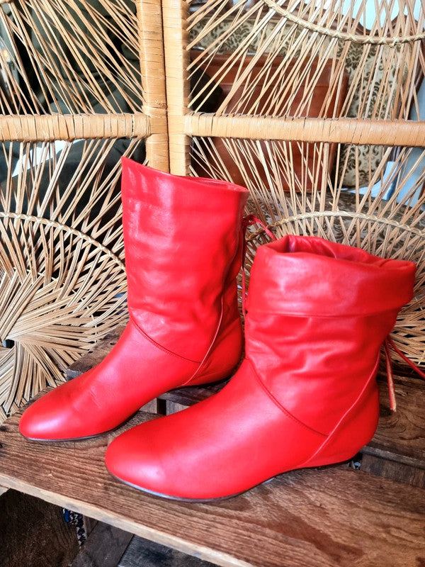 Vintage 80's Ankle Boots