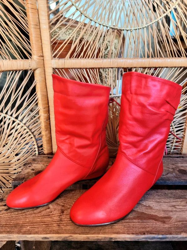 Vintage 80's Ankle Boots