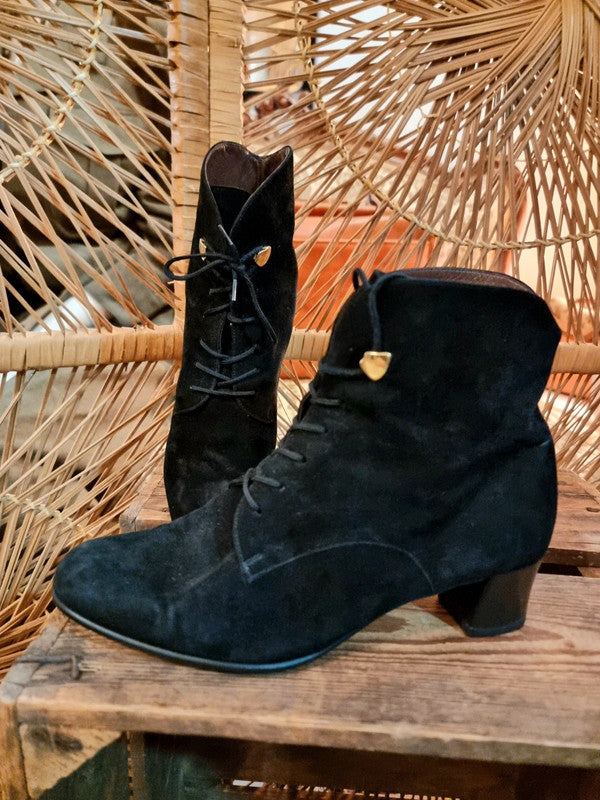 Vintage 90's Ankle Boots