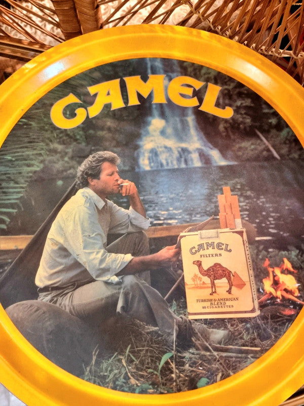 Vintage 70's Camel Tray