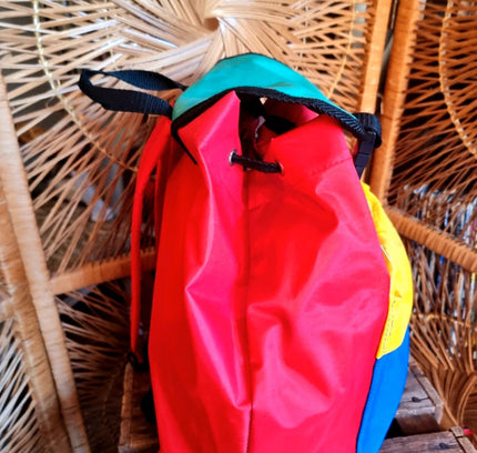 Vintage 80's Colorblock Backpack