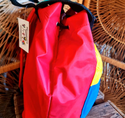 Vintage 80's Colorblock Backpack