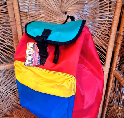 Vintage 80's Colorblock Backpack