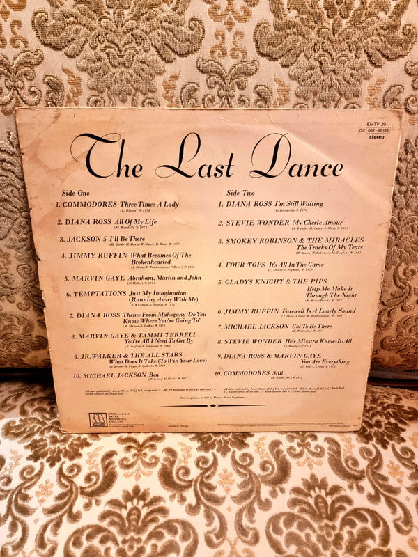 Various – The Last Dance Vinyl Record