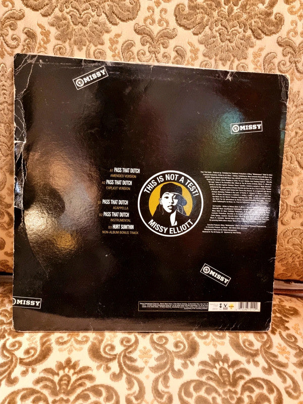 Missy Elliott – Pass That Dutch Vinyl Record