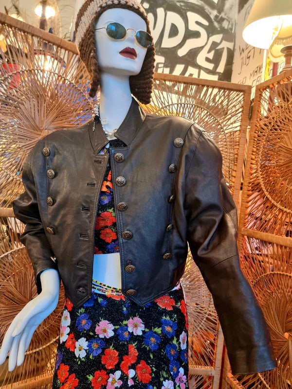 Vintage Gabina Crop Jacket