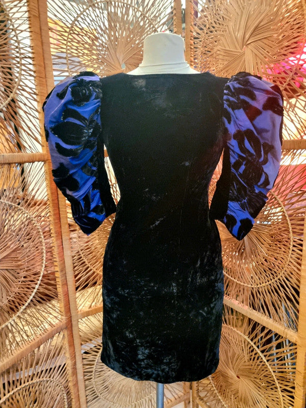 Vintage 80's Haute Couture Victor Costa Dress