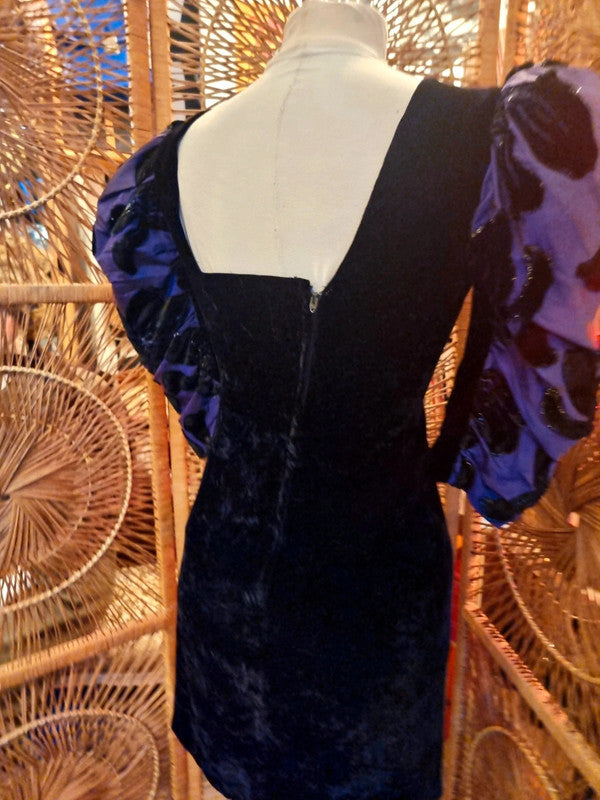 Vintage 80's Haute Couture Victor Costa Dress