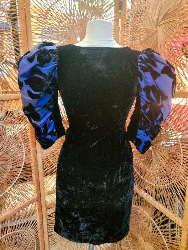 Vintage 80's Haute Couture Victor Costa Dress