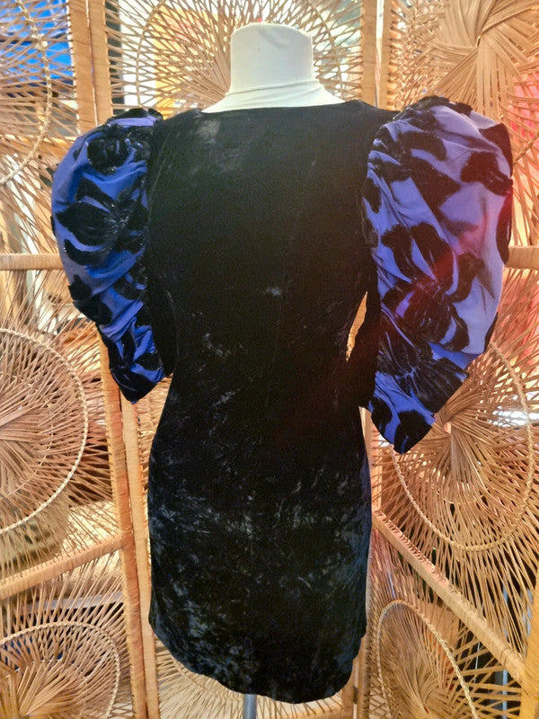 Vintage 80's Haute Couture Victor Costa Dress