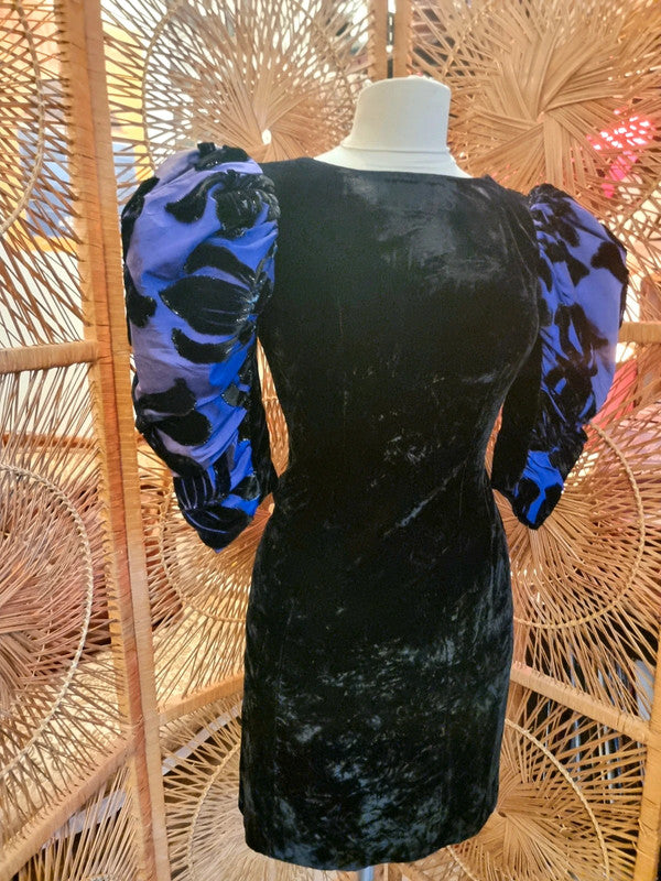 Vintage 80's Haute Couture Victor Costa Dress