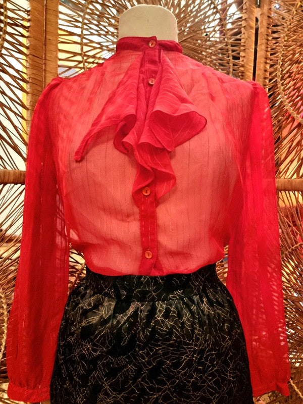 Vintage Orchid Blouse