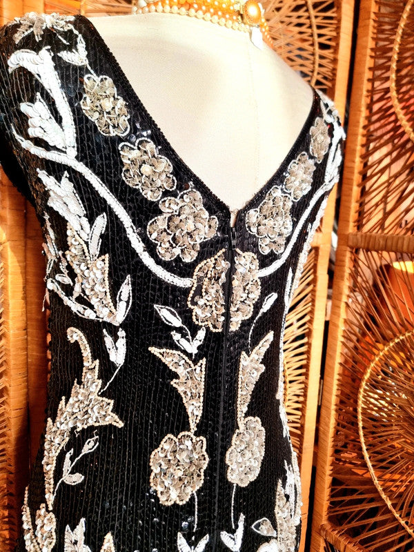 Vintage 70's/80's Frank Usher Sequin Dress