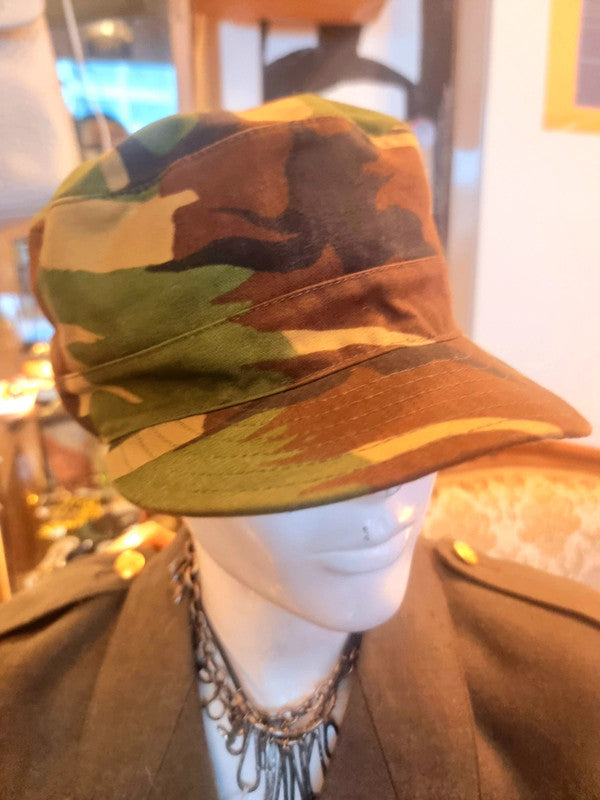 Vintage Army Camo Cap Field Hat