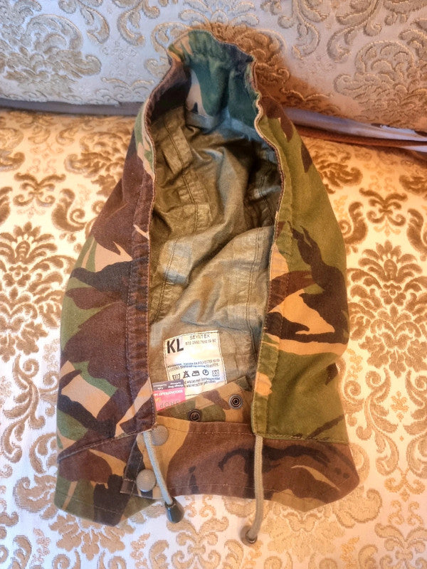 KL Dutch Army Camo Cold Weather Field Hood