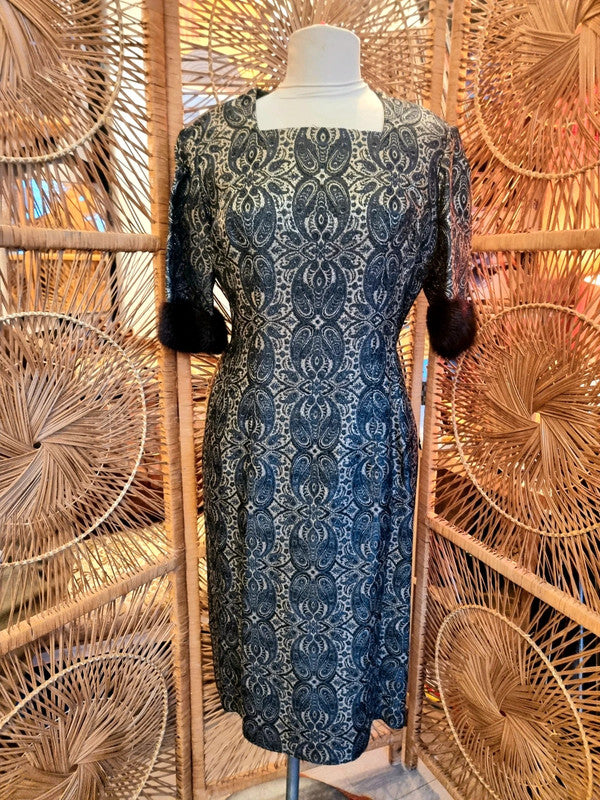 Vintage Heros Jacquard Dress