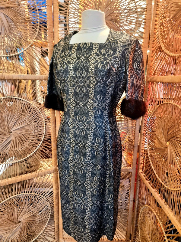 Vintage Heros Jacquard Dress