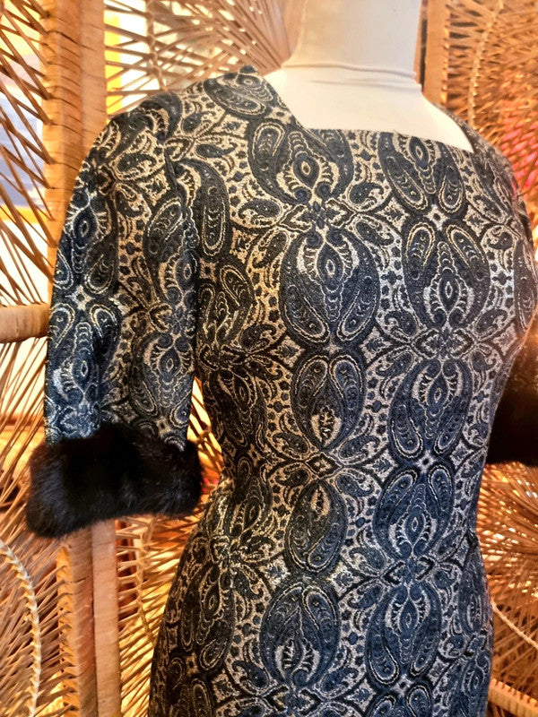 Vintage Heros Jacquard Dress