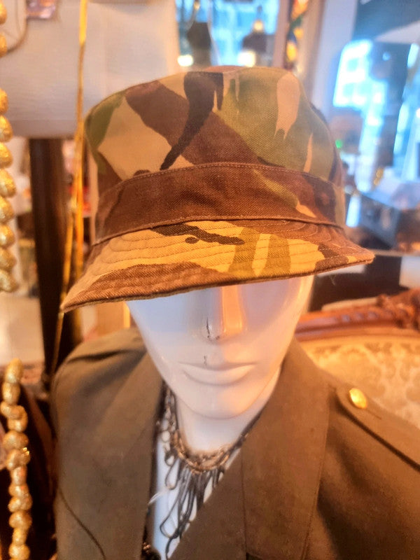 Vintage Hassing-Amersfoort, KL Dutch Army Camo, Cap Field Hat