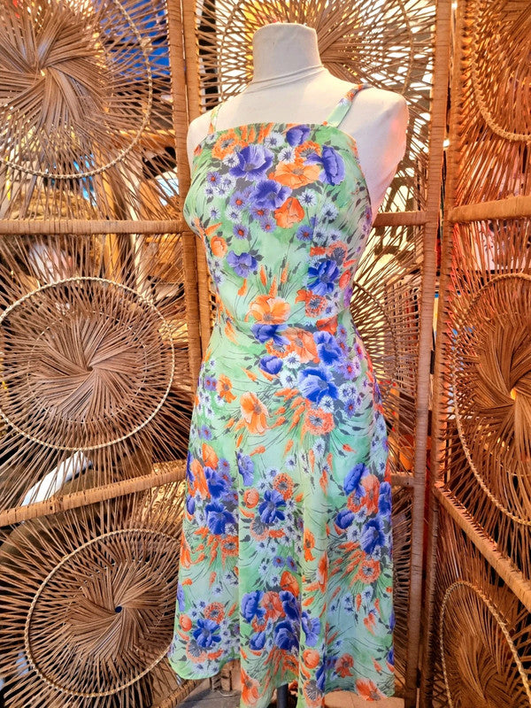 Vintage 70's Floral Dress