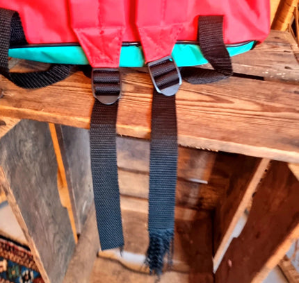 Vintage 80's Colorblock Backpack