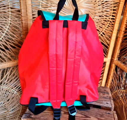 Vintage 80's Colorblock Backpack